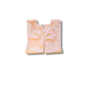RSQ 25 Vintage Mom Pink Cuffed Jeans Size 0